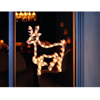 Konstsmide Rendier met verlichting | Konstsmide (50 leds, 41 x 51 cm, Binnen) 2174-010 K150302917 - 5
