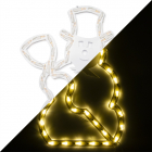 Konstsmide Sneeuwpop met verlichting | Konstsmide (50 LEDs, 53 x 38.5 cm, Binnen) 2179-010 K150302856