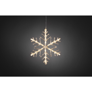 Konstsmide Sneeuwvlok met verlichting | Konstsmide | Ø 40 cm (24 LEDs, Binnen/Buiten) 4440-103 K150302809 - 