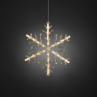 Konstsmide Sneeuwvlok met verlichting | Konstsmide | Ø 40 cm (24 LEDs, Timer, Batterij, Binnen/Buiten) 4540-103 K150302893 - 3