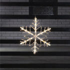 Konstsmide Sneeuwvlok met verlichting | Konstsmide | Ø 40 cm (24 LEDs, Timer, Batterij, Binnen/Buiten) 4540-103 K150302893 - 4