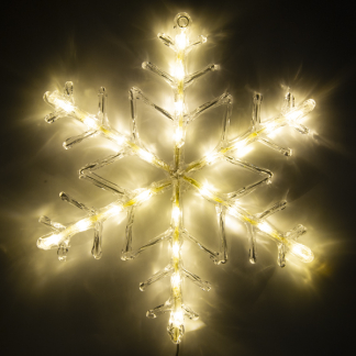 Konstsmide Sneeuwvlok met verlichting | Konstsmide | Ø 40 cm (24 leds, Binnen/Buiten) 4440-103 K150302809 - 3