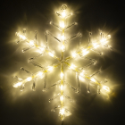 Konstsmide Sneeuwvlok met verlichting | Konstsmide | Ø 40 cm (24 leds, Binnen/Buiten) 4440-103 K150302809 - 3