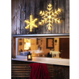 Konstsmide Sneeuwvlok met verlichting | Konstsmide | Ø 40 cm (24 leds, Binnen/Buiten) 4440-103 K150302809 - 6