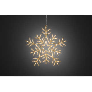 Konstsmide Sneeuwvlok met verlichting | Konstsmide | Ø 58 cm (90 leds, Lichtprogramma's, Binnen/Buiten) 4470-103 K150302811 - 3