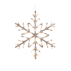 Konstsmide Sneeuwvlok met verlichting | Konstsmide | Ø 60 cm (60 LEDs, Timer, Batterijen, Binnen/Buiten) 4560-103 K150302894 - 2