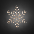 Konstsmide Sneeuwvlok met verlichting | Konstsmide | Ø 60 cm (60 LEDs, Timer, Batterijen, Binnen/Buiten) 4560-103 K150302894 - 3