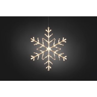 Konstsmide Sneeuwvlok met verlichting | Konstsmide | Ø 60 cm (60 leds, Binnen/Buiten) 4460-103 K150302810 - 3