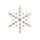 Konstsmide Sneeuwvlok met verlichting | Konstsmide | Ø 60 cm (60 leds, Timer, Batterijen, Binnen/Buiten) 4560-103 K150302894 - 2