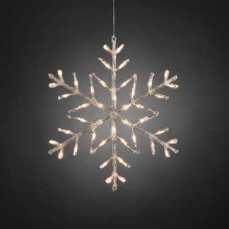 Konstsmide Sneeuwvlok met verlichting | Konstsmide | Ø 60 cm (60 leds, Timer, Batterijen, Binnen/Buiten) 4560-103 K150302894 - 3