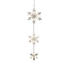 Konstsmide Sneeuwvlok met verlichting | Konstsmide (Led, Batterijen, Timer, Binnen/Buiten, 3 stuks) 6132-103 K150303732 - 2