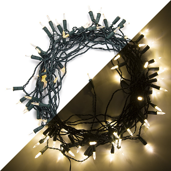 Konstsmide Standaard kerstverlichting | 19.9 meter | Konstsmide (80 leds, Binnen/Buiten, Extra warm wit) 6020-100 K150302841 - 1