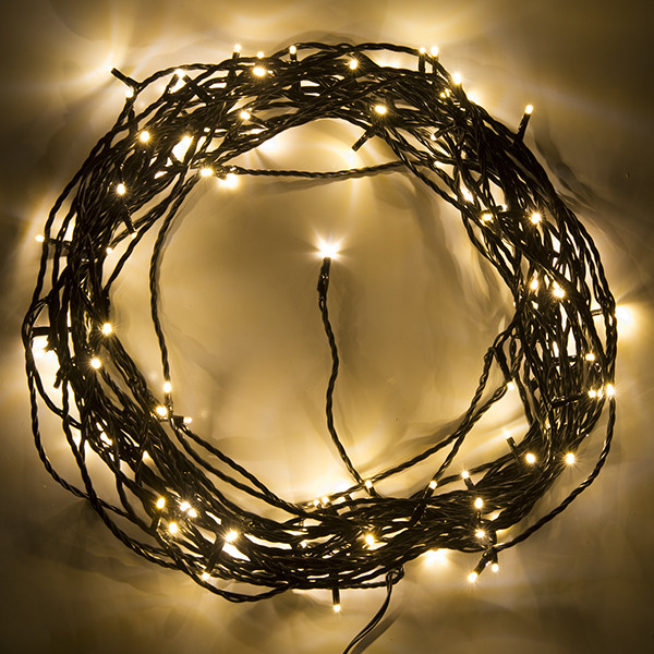 Konstsmide Standaard kerstverlichting | 29 meter | Konstsmide (120 leds, Binnen/Buiten, Extra warm wit) 3612-800 K150302874 - 3