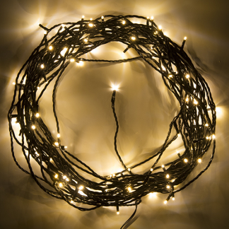 Konstsmide Standaard kerstverlichting | 29 meter | Konstsmide (120 leds, Binnen/Buiten, Extra warm wit) 3612-800 K150302874 - 3