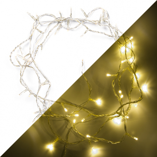 Konstsmide Standaard kerstverlichting | 6.4 meter | Konstsmide (50 leds, Binnen, Extra warm wit) 6353-823 K150302872 - 1