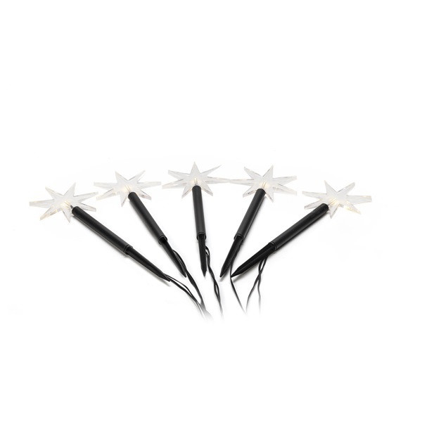 Konstsmide Tuinsteker kerst | Konstsmide | 24 cm | 5 stuks (5 leds, Sneeuwvlok) 4469-100 K150303741 - 2