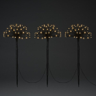 Konstsmide Tuinsteker kerst | Konstsmide | 3 stuks (192 leds, 50 cm, Paardenbloem) 4467-800 K150303739 - 3
