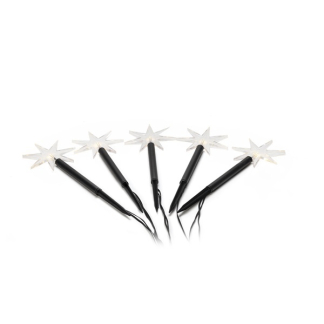 Konstsmide Tuinsteker kerst | Konstsmide | 5 stuks (5 leds, 24 cm, Sneeuwvlok) 4469-100 K150303741 - 2
