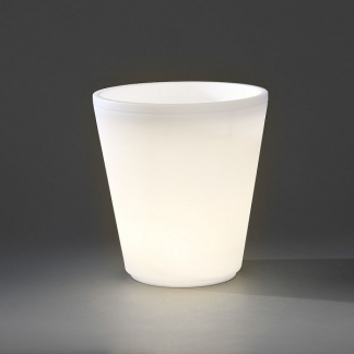 Konstsmide Verlichte bloempot | 40 x Ø 37 cm | Konstsmide (Wit, Binnen/Buiten) 7454-000 K150303769 - 1