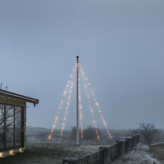 Konstsmide Vlaggenmast kerstboom | 5 x 5 meter | Konstsmide (500 LEDs, Buiten) 4782-837 K150303814 - 