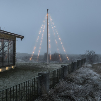 Konstsmide Vlaggenmast kerstboom | 5 x 5 meter | Konstsmide (500 LEDs, Buiten) 4782-837 K150303814 - 
