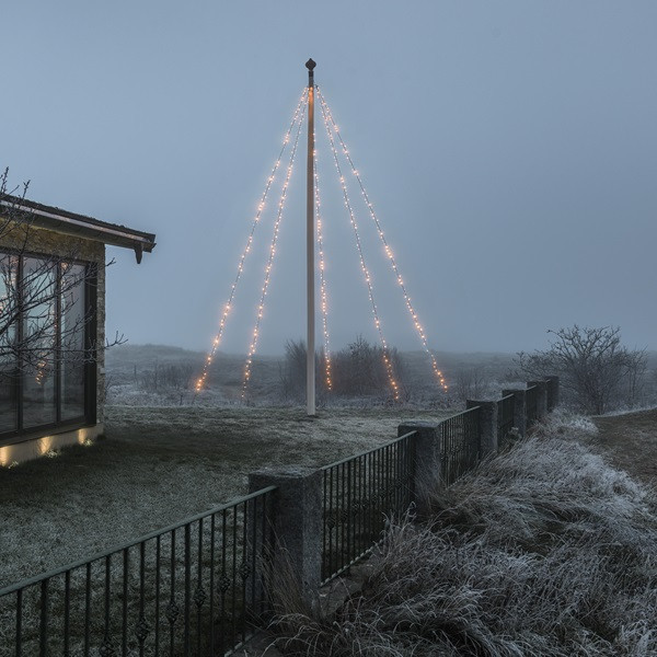 Konstsmide Vlaggenmast kerstboom | 5 x 5 meter | Konstsmide (500 leds, Buiten) 4782-837 K150303814 - 3
