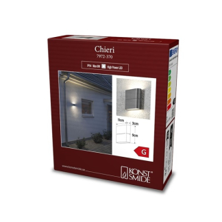 Konstsmide Wandlamp buiten | Konstsmide | Chieri (Led, 2x 3W, Up/Down) 7972-370 K150305327 - 4