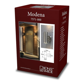 Konstsmide Wandlamp buiten | Konstsmide | Modena (GU10, 35W, Up/Down, RVS) 7571-000 K150305340 - 4