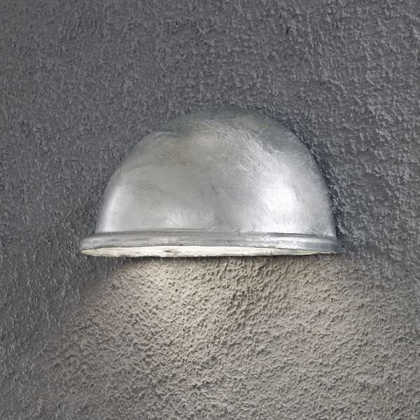 Konstsmide Wandlamp buiten | Konstsmide | Torino (E14, Down, Geborsteld staal) 7325-320 K150305328 - 2