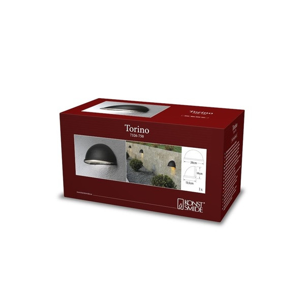 Konstsmide Wandlamp buiten | Konstsmide | Torino (E27, Down) 7326-750 K150305265 - 4