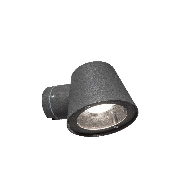 Konstsmide Wandlamp buiten | Konstsmide | Trieste (GU10, Down, Antraciet) 7523-370 K150305254 - 1