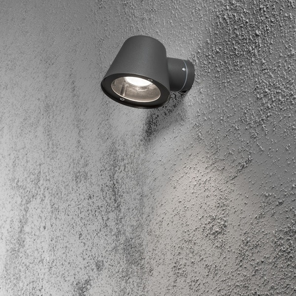 Konstsmide Wandlamp buiten | Konstsmide | Trieste (GU10, Down, Antraciet) 7523-370 K150305254 - 2