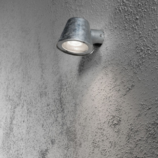 Konstsmide Wandlamp buiten | Konstsmide | Trieste (GU10, Zilvergrijs) 7523-320 K150305255 - 2