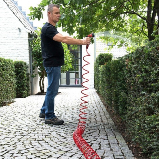 Kreator Spiraalslang | Kreator | 15 meter (Incl. sproeikop en koppelstuk) KRTGR6703 K170505311 - 2