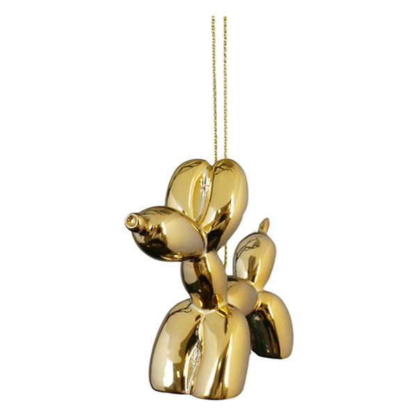 Kurt S. Adler Ballon hond kerst ornament | Kurt S. Adler (Kunststof) ZCIKA2514 K151001452 - 1