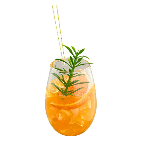 Kurt S. Adler Cocktail kerst ornament | Kurt S. Adler (Arancello Spritz) ZCI25257 K151001465 - 1