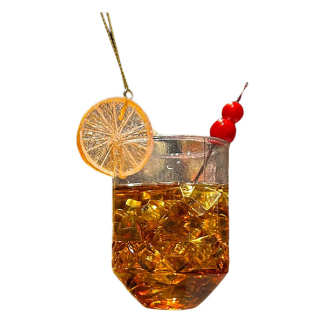 Kurt S. Adler Cocktail kerst ornament | Kurt S. Adler (Old Fashioned) ZCI25256 K151001464 - 1