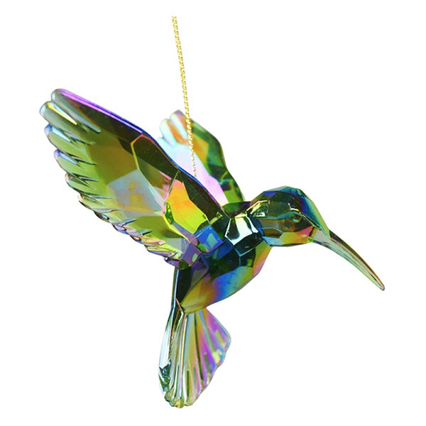 Kurt S. Adler Kolibrie kerst ornament | Kurt S. Adler (Kunststof, Groen) ZCIT1509LD K151001443 - 1