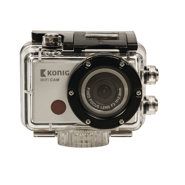 Action camera König (Full HD, Wifi, Waterdicht tot 55 meter