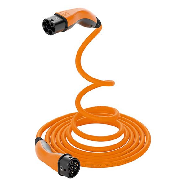 LAPP Laadkabel type 2 | LAPP | 3 meter (Vormhoudend, 22 kW, Oranje) 75745 K170103351 - 2
