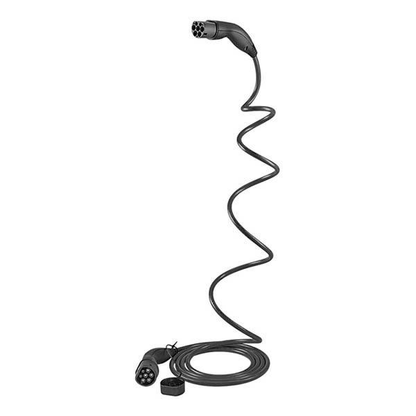 LAPP Laadkabel type 2 | LAPP | 3 meter (Vormhoudend, 22 kW, Zwart) 75749 K170103353 - 3