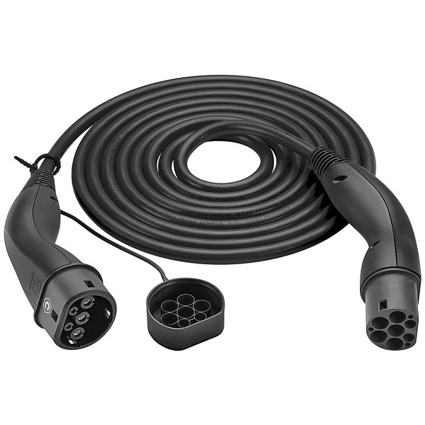 LAPP Laadkabel type 2 | LAPP | 5 meter (Vormhoudend, 11 kW, Zwart) 61793 K120510117 - 2