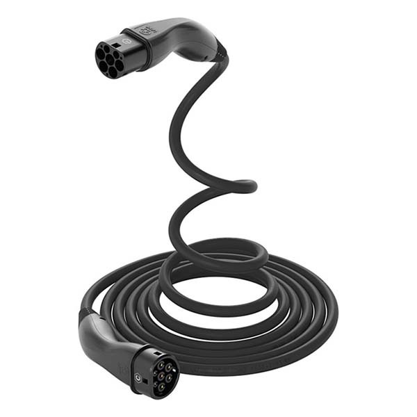 LAPP Laadkabel type 2 | LAPP | 7 meter (Vormhoudend, 22 kW, Zwart) 75750 K170103354 - 2