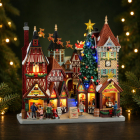 Lemax Façade | Lemax | Christkindl Square | Caddington Village (Batterijgevoed, Led, Handgeschilderd) 55319 K151001496 - 2