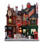 Façade | Lemax | English Lane | General Products (Batterijgevoed, Led, Handgeschilderd)