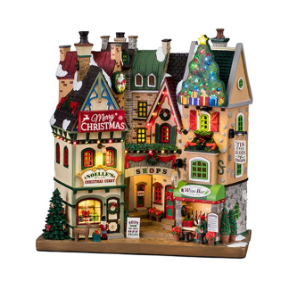 Lemax Façade | Lemax | Tis The Season Shops | General products (Batterijgevoed, Led, Handgeschilderd) 15804 K151001573