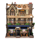 Façade | Lemax | Wesley Pub | General Products (Batterijgevoed, Led, Handgeschilderd)