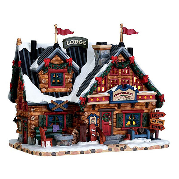 Lemax Kerstdorp | Lemax | Apres-Ski Lodge | Vail Village (Led, Porselein, Handgeschilderd) 75201-EU K151001105 - 1