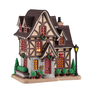 Lemax Kerstdorp | Lemax | Bosworth Residence | Caddington Village (Led, Porselein, Handgeschilderd) 65550-EU K151001482