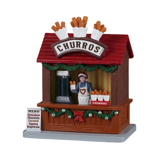 Lemax Kerstdorp | Lemax | Churros | Caddington Village (Handgeschilderd) 63827 K151001502